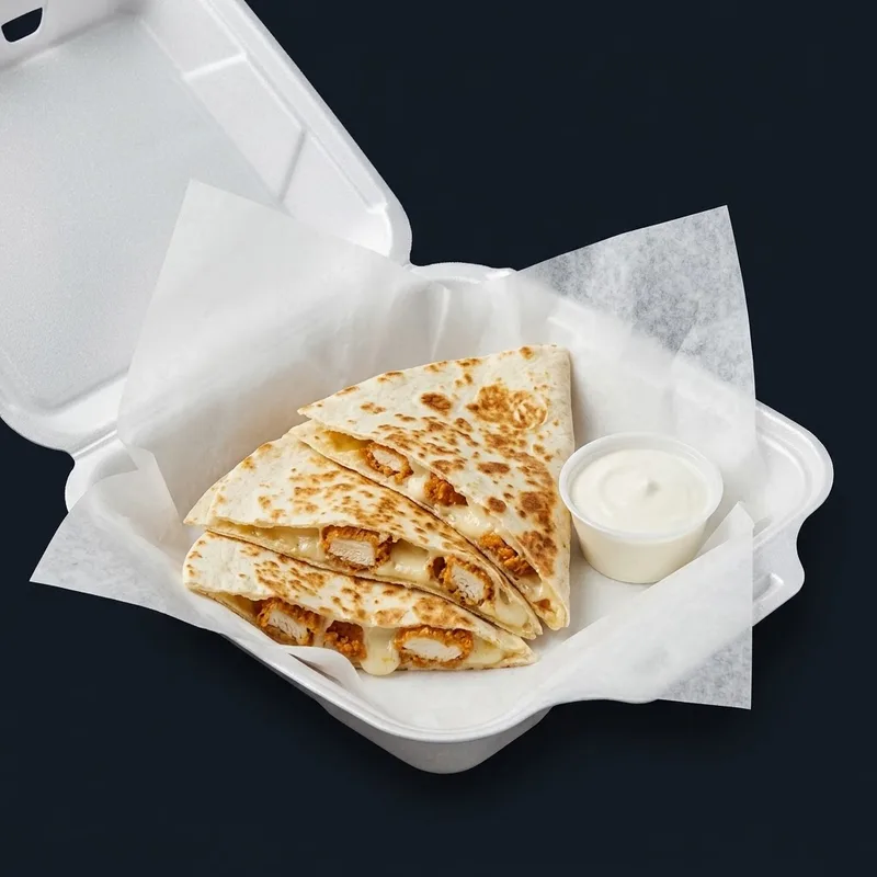 Crispy Chicken Quesadilla