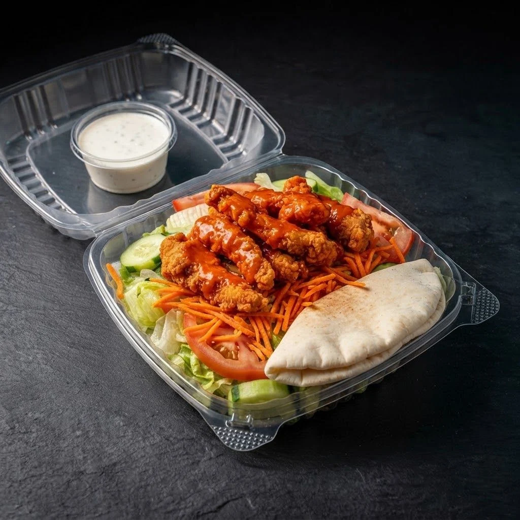 Buffalo Finger Salad